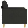 vidaXL Sofa Chair Black 60 cm Fabric
