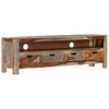 vidaXL TV Cabinet Solid Acacia Wood 130x30x40 cm