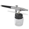 Airbrush Set with Glass Jar 0.2 / 0.3 / 0.5 mm Nozzles