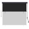 vidaXL Outdoor Roller Blind 160x250 cm Anthracite