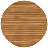 vidaXL Table Top &Oslash; 90 x 3.5 Round Solid Teak Wood Natural