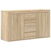 vidaXL Sideboard Sonoma Oak 120 x 36 x 69 cm Engineered Wood
