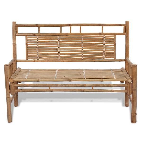 vidaXL Garden Bench 120 cm Bamboo