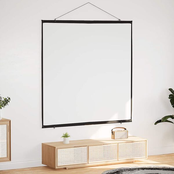 vidaXL Projection Screen Wall-Hanging 89 Inch 1:1