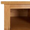 vidaXL Shoe Rack 90x37x45 cm Solid Oak Wood