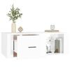 vidaXL Coffee Table High Gloss White 100x50.5x35 cm Engineered Wood