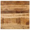 vidaXL Coffee Table 80x80x40 cm Solid Mango Wood