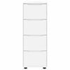 vidaXL Storage Cabinet White 40 x 48 x 105 cm Engineered Wood