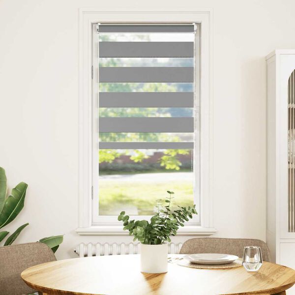 Zebra Blind 40 x 100 cm Grey