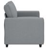vidaXL 2-Seater Sofa&nbsp;Light Grey 160x77x82 cm Fabric