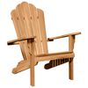 vidaXL Garden Adirondack Chairs 2 pcs Brown 77 x 78 x 95 cm