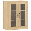 vidaXL Wall Mounted Cabinets 2 pcs Sonoma Oak Engineered Wood