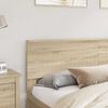 vidaXL Headboard with Headboard Sonoma Oak 180 cm Engineered wood