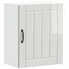 vidaXL Kitchen Wall Cabinet Lucca High Gloss White Engineered Wood