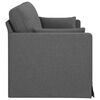 vidaXL Sofa Dark Grey Overall dimensions: 198 x 78 x 80 cm (W x D x H)