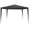 vidaXL Party Tent 3x3 m PE Anthracite