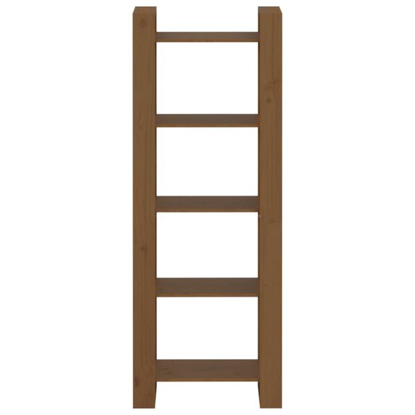 vidaXL Book Cabinet/Room Divider Honey Brown 60x35x160 cm Solid Wood