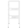 vidaXL Bathroom Washbasin Frame White 40x38x83 cm Iron