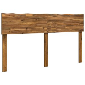 vidaXL Live Edge Headboard ROSTOCK Natural 150 cm Solid Acacia Wood