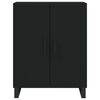 vidaXL Highboard Black 69.5x34x180 cm Engineered Wood