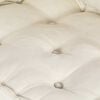 vidaXL Pallet Sofa Cushion 2 pcs Cream 120 x 80 x 38 cm Fabric
