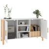 vidaXL Sideboard White 107x38x60 cm Engineered Wood
