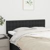 vidaXL Headboards 2 pcs Black 72 cm Fabric