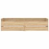 vidaXL Bed Frame with Drawers without Mattress Sonoma Oak 90x190 cm Single