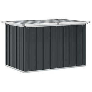 vidaXL Garden Storage Box Anthracite 109x67x65 cm