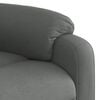 vidaXL Stand up Recliner Chair Dark Grey Fabric