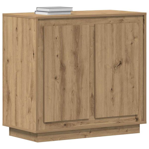 vidaXL Sideboard Artisan Oak 80 x 40 x 75 cm Engineered Wood