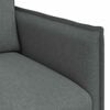 vidaXL Sofa Dark Grey 136 x 82 x 85 cm Fabric