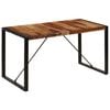 vidaXL Dining Table 140x70x75 cm Solid Acacia Wood