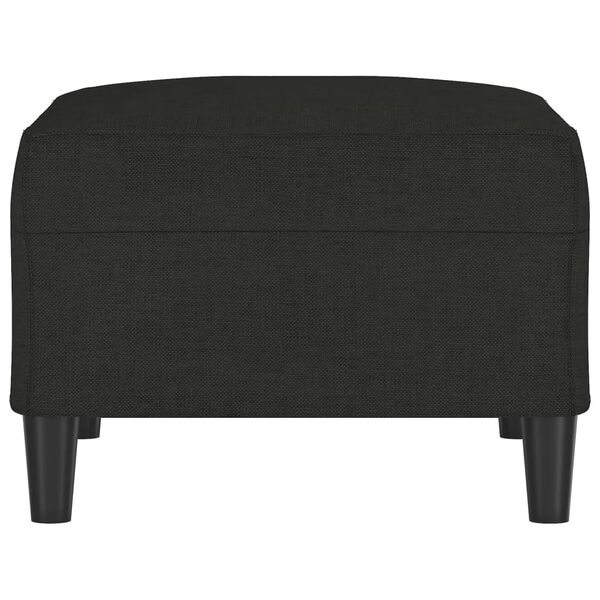 vidaXL Footstool Black 70x55x41 cm Fabric
