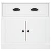 vidaXL Sideboard White 70x35.5x67.5 cm Engineered Wood