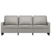 vidaXL 3-Seater Sofa Light Grey 180 cm Fabric