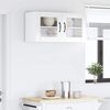 vidaXL Kitchen Cabinet High Gloss White 80 x 31 x 40 cm