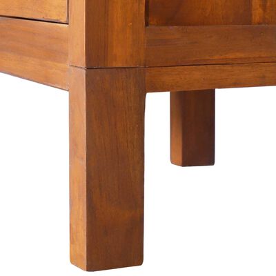 vidaXL Bedside Cabinet 40x35x60 cm Solid Teak Wood