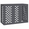 vidaXL Air Conditioner Cover Anthracite 110 x 50 x 80 cm Steel