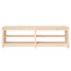 vidaXL Shoe Bench 160x36.5x50 cm Solid Wood Pine
