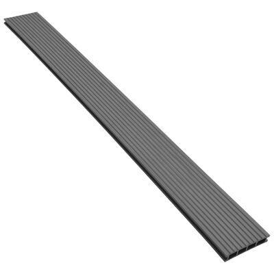 vidaXL WPC Decking Boards with Accessories 26 m² 2.2 m Grey