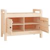 vidaXL Hall Bench 80x40x60 cm Solid Wood Pine