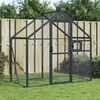 vidaXL Aviary Anthracite 179x100x185 cm Aluminium
