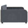 vidaXL Day Bed without Mattress Dark Grey 90x190 cm Velvet