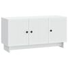 vidaXL TV Cabinet White 99 x 34.5 x 50 cm Engineered Wood