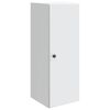 vidaXL Wall-Mounted Cabinet White 33 x 34.5 x 90 cm Engineered Wood