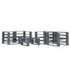 vidaXL 5 Piece Garden Pallet Lounge Set Wood Grey