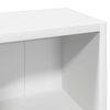 vidaXL CD Cabinets 2 pcs White 21x16x93.5 cm Engineered Wood
