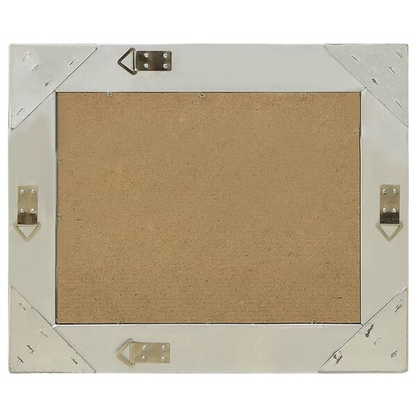 vidaXL Wall Mirror Baroque Style 60x40 cm Silver