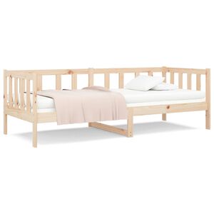 vidaXL Day Bed without Mattress 90x190cm Solid Wood Pine